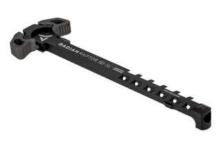 Radian Weapons Raptor Slim Line SD Vented Ambidextrous charging handle features grey anodized latches